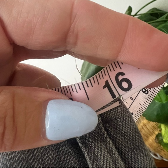 ANTHROPOLOGIE Pilcro denim‎ shorts button fly cutoff Black Womens SIZE 29 - Picture 9 of 9